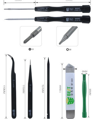 BEST Repair Tool Kit BST-609, για iPhone, 8 τμχ