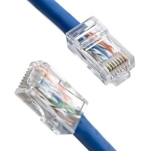 POWERTECH βύσμα RJ45 CAB-N446, Cat 6/6a UTP, διάφανο, 50τμχ