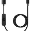 POWERTECH καλώδιο USB-C σε USB CAB-UC085 με διακόπτη, 2A, 2m, μαύρο