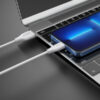CELEBRAT καλώδιο USB-C σε USB CB-31A, 3A, 480Mbps, 1m, λευκό
