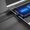 CELEBRAT καλώδιο Lightning σε USB CB-31, 3A, 480Mbps, 1m, μαύρο