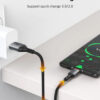 CABLETIME καλώδιο USB σε USB-C CT-AMCM3A, 3A, 2m, μαύρο