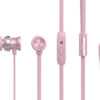 CELEBRAT earphones με μικρόφωνο D7, 3.5mm σύνδεση, Φ10mm, 1.2m, ροζ