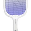 ESPERANZA ηλεκτρική ρακέτα εντόμων EHQ011 με UV λυχνία, 3W, 3500V, 1200mAh, λευκή