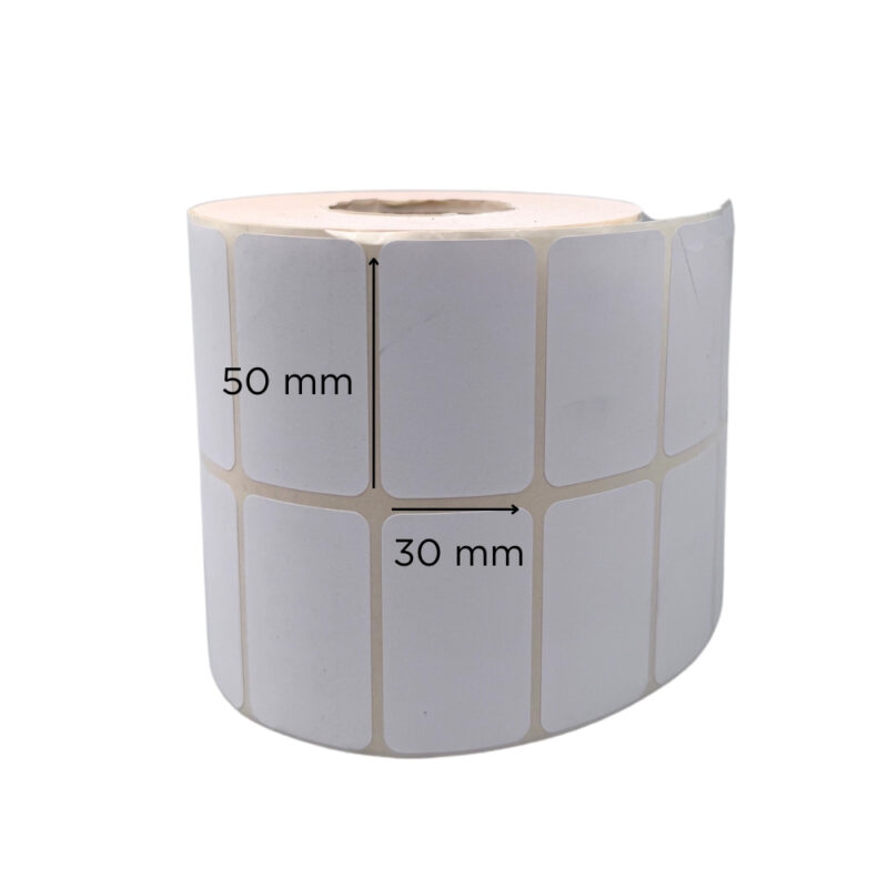 Ρολό Θερμικών Ετικετών για Barcode 50x30mm 3000τμχ