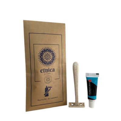 Etnica Eco-friendly Σετ Ξυραφάκι από Ζαχαροκάλαμο και Οδοντόπαστα