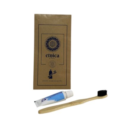 Etnica Eco-friendly Σετ Οδοντόβουρτσα από Bamboo και Οδοντόπαστα