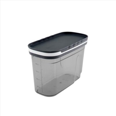 Qlux Δοχείο Μεζούρα 1,25Lt Αποθήκευσης Τροφίμων με Καπάκι Συρόμενο