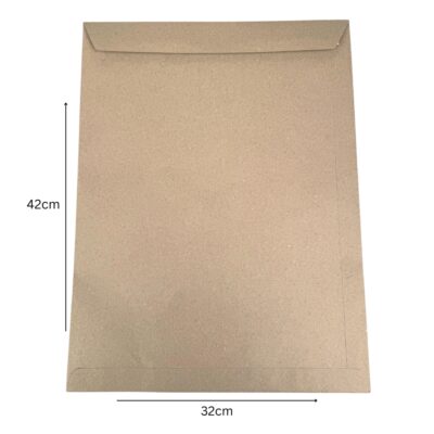 Φάκελος Με Αυτοκόλλητο 32x42cm A3 Kraft 90 GSM