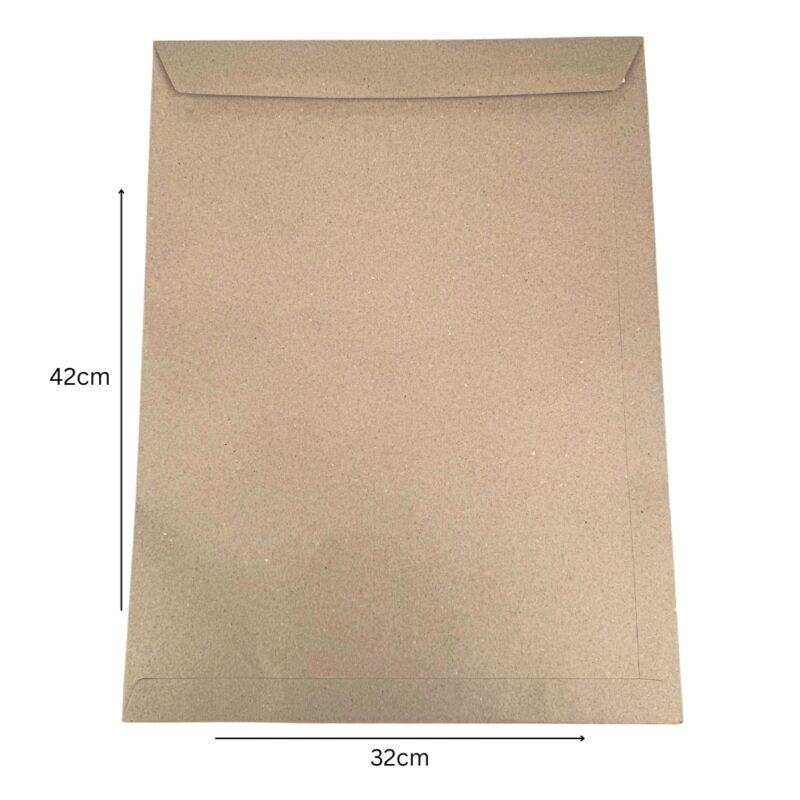 Φάκελος Με Αυτοκόλλητο 32x42cm A3 Kraft 90 GSM