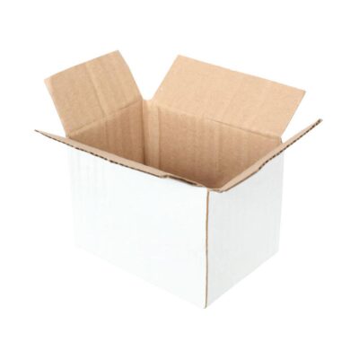 10x7x7cm Κουτί 5 Φύλλων Λευκό