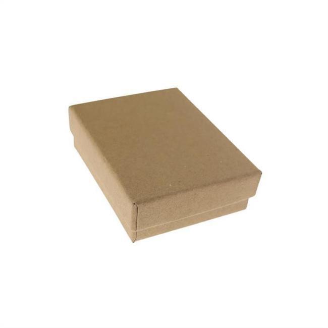 Οικολογικό Κραφτ Κουτί Κοσμημάτων 9x7x2cm KN1003