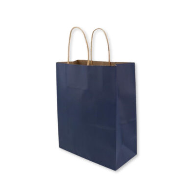 22x11x27cm Premium Χάρτινη Τσάντα Μπλε