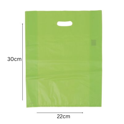 22x30cm Τσάντα Χούφτα Λαχανί Χαρτοπλάστ 55micron 1kg/170τμχ
