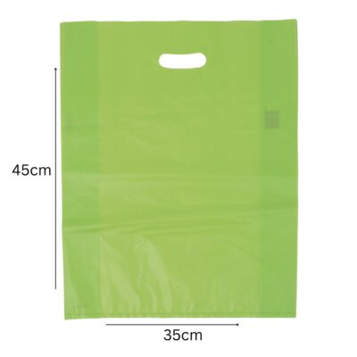 35x45cm Τσάντα Χούφτα Λαχανί Χαρτοπλάστ 55micron 1kg/70τμχ