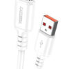 KAKUSIGA καλώδιο USB-C σε USB KSC-982, 3A, 480Mbps, 1m, λευκό