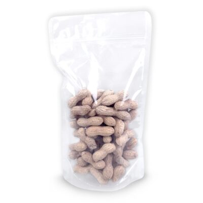 Διαφανής Doypack Συσκευασία με Ziplock 16x8x27cm 500gr