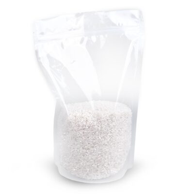 Doypack Σακουλάκι Τροφίμων Διαφανές με Ziplock 20x10x30cm 1000gr