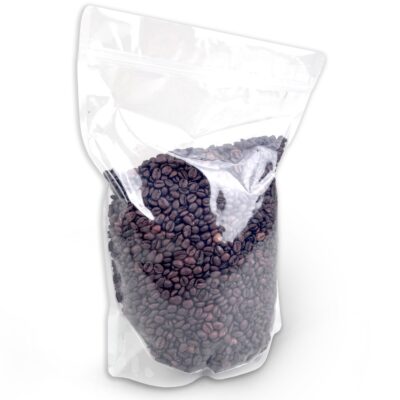 Διαφανές Doypack Σακουλάκι Τροφίμων με Ziplock 25x12x34cm 1500gr