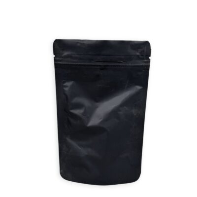 11x18x6 cm Σακουλάκι Τροφίμων Doypack Ziplock Μαύρο  100gr