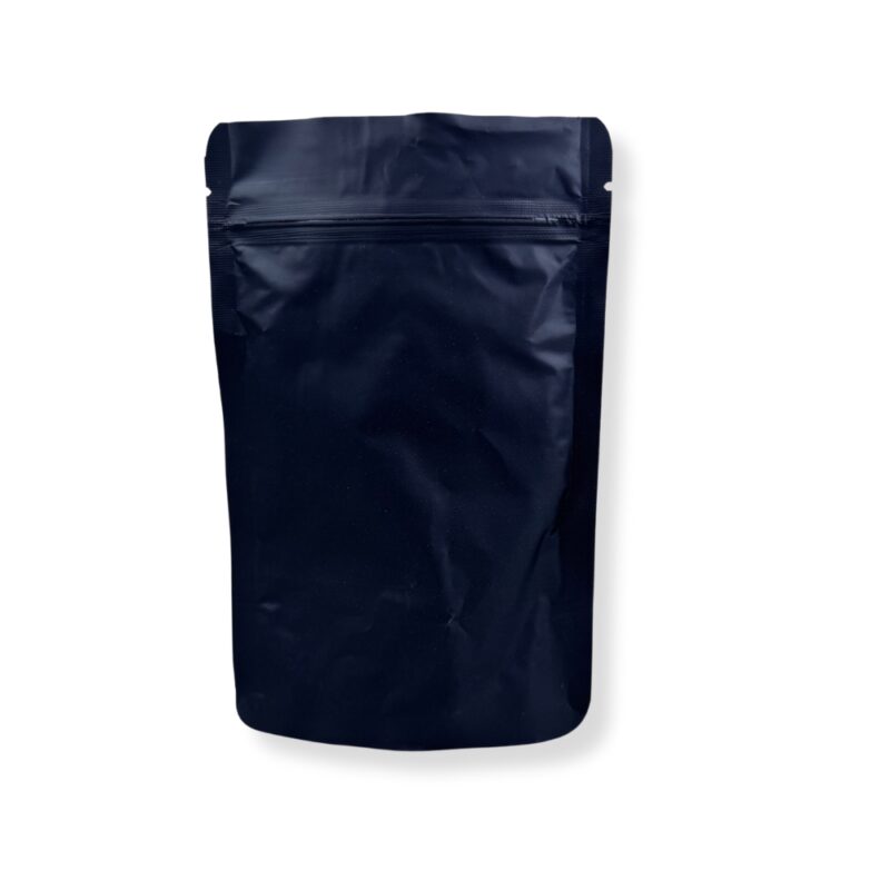 16x27x8cm Σακουλάκι Τροφίμων Μαύρο Doypack Ziplock 500gr