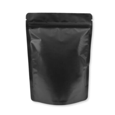 20x30x10cm Σακουλάκι Τροφίμων Doypack Ziplock Μαύρο 1000gr