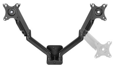 BRATECK επιτοίχια βάση για 2x οθόνες LDA32-114, 17-32", έως 9kg