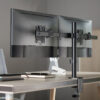 BRATECK βάση γραφείου για 2x οθόνες LDT57-C02, 17-32", έως 9kg