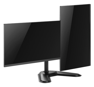 BRATECK βάση γραφείου για 2x οθόνες LDT57-T02, 17-32", έως 9kg
