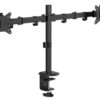 BRATECK βάση γραφείου για 2x οθόνες LDT66-C024, 17-32", έως 9kg