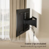 BRATECK επιτοίχια βάση τηλεόρασης LPA79-464, 43-90", έως 50kg, full motion