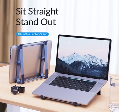 ORICO βάση για laptop MA15, 11-17.4", μεταλλική, γκρι
