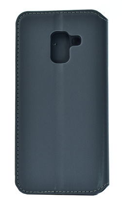 POWERTECH Θήκη Slim Leather για Samsung A5 2018, γκρι