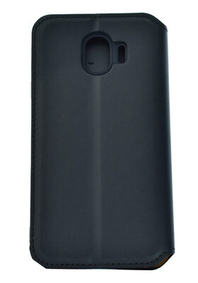 POWERTECH Θήκη Slim Leather για Samsung J4 2018, μαύρη