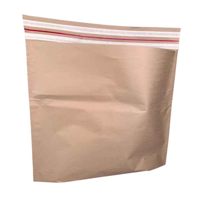 60x50cm Kraft Courier Bag με Διπλό Αυτοκόλλητο