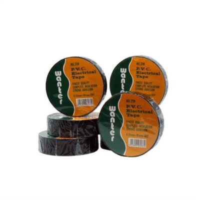 Μονωτική Ταινία Καλωδίων Μαύρη 19mm x 20ΥDS Wanter 21N