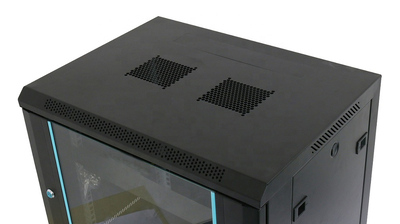 POWERTECH επιτοίχια καμπίνα rack 19" NETW-0001, 600 x 450 x 500mm, 9U