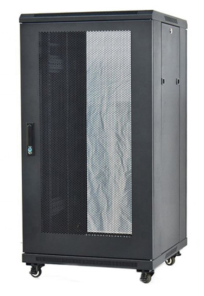 POWERTECH επιδαπέδια καμπίνα rack 19" NETW-0002, 600 x 800 x 1166mm, 22U