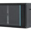 POWERTECH επιτοίχια καμπίνα rack 19" NETW-0036, 600 x 450 x 370mm, 6U