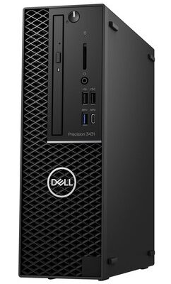 DELL PC Precision 3431 SFF, Refurbished Grade A Repainted, i5-9500, 16/256GB M.2, FreeDOS