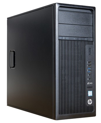 HP WorkStation Z240 MT, Refurbished Grade A Repainted, i7-6700, 16GB, 256GB SSD/256GB M.2, DVD-RW, K620, FreeDOS