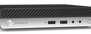 HP PC ProDesk 400 G4 Micro, Refurbished Grade A Repainted, i3-8100T, 8/256GB M.2, FreeDOS