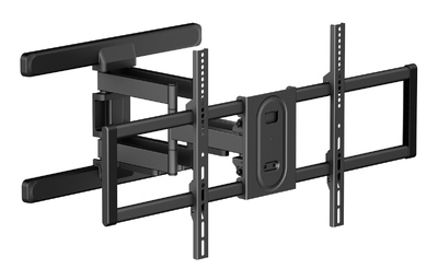 POWERTECH επιτοίχια βάση τηλεόρασης PT-1280, 43-100", έως 60kg, full motion