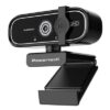 POWERTECH web camera PT-1427, 5MP, 2K QHD, αυτόματη εστίαση, 1.5m, μαύρη