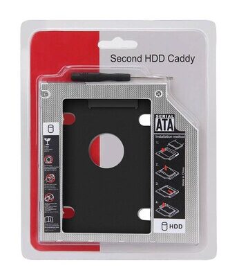Θήκη σκληρού δίσκου HDD & SSD 2.5" PT-242, SATA, με ύψος 12.7mm