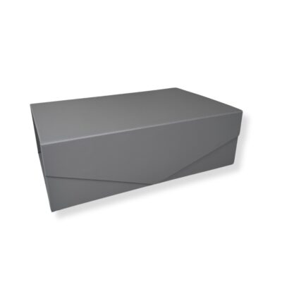 31x20x10cm Luxury Κουτί Γυαλιστερό Γκρι