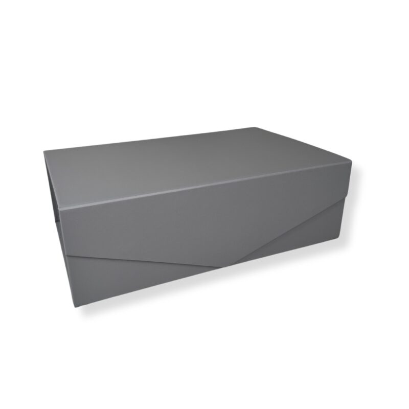 31x20x10cm Luxury Κουτί Γυαλιστερό Γκρι