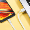 USAMS Καλώδιο USB σε USB-C US-SJ200, 2A, 1.2m, λευκό