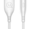 USAMS καλώδιο USB-C σε USB US-SJ267, 2A, 1m, λευκό