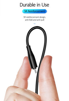 USAMS καλώδιο Micro USB σε USB US-SJ268, 2A, 1m, μαύρο